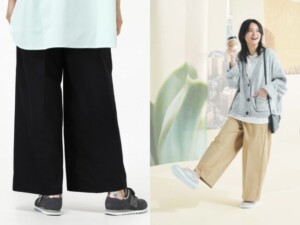 『THE CITY レディース ロングパンツ ワイドパンツ』