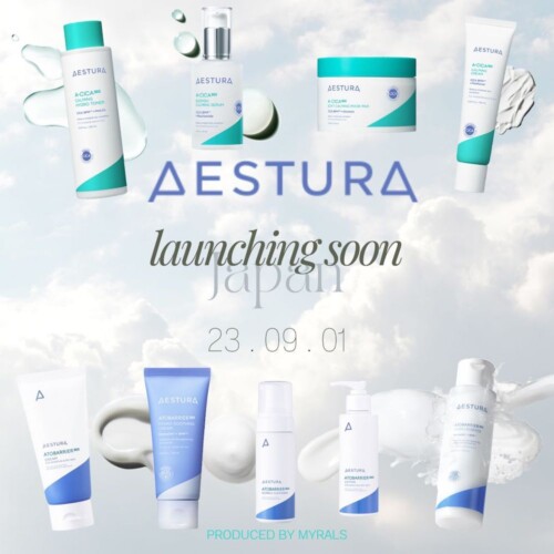 韓国皮膚科医使用率No.1ブランド「AESTURA」が待望の日本上陸！