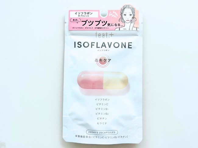 『feat.+ ISOFLAVONE ニキケア』