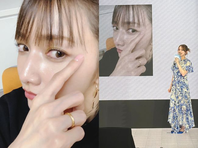 後藤真希さん35歳・ラルプラス発表会にて